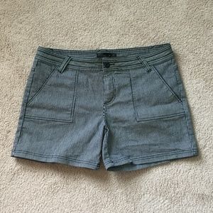 PrAna Tess Indigo Shorts - size 14 EUC